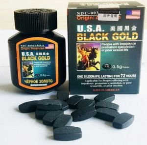406 Черное Золото Black Gold мужской 16 табл ― Секс Культура