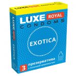 Люкс Рояль презервативы Exotica точечные 3 шт