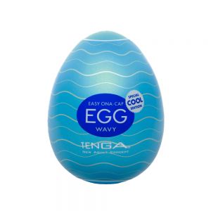 001 Tenga Мастурбатор-яйцо  Egg Cool с охлаждающим эффектом ― Секс Культура