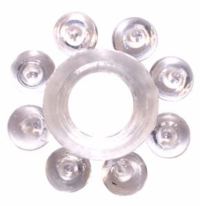 0112-30Lola Эрекционное кольцо Rings Bubbles white 0112-30Lola ― Секс Культура