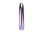 3313-05 Фиолетовый глянцевый пластиковый вибратор (14*2,5 см) 3313-05