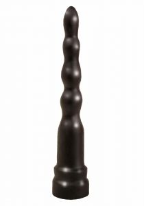 42250 Плаг анальный черный 19 см х 2 см ― Секс Культура