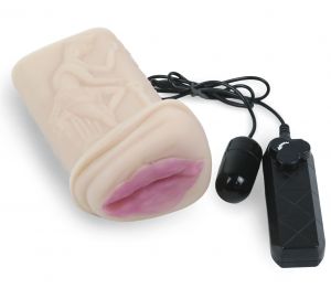 662123 Массажер для мужчин-вагина неоскин с вибрацией в картонной коробке ― Секс Культура