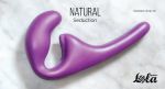 5010-03lola Безремневой анальный страпон Natural Seduction Purple 5010-03lola