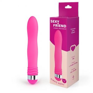 70232-6 Вибратор 17,5 см розовый (пластик с силиконовым напылением) ― Секс Культура