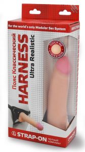 732103 Фаллоимитатор -неоскин с поясом «Harness»  ― Секс Культура