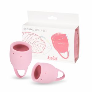 4000-05lola Набор менструальных чаш Natural Wellness Magnolia light pink 4000-05lola ― Секс Культура