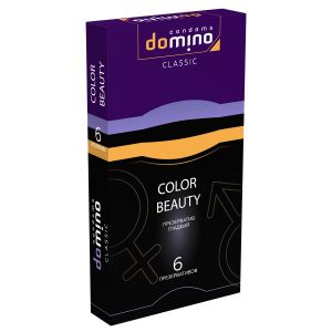 Презервативы DOMINO CLASSIC Colour Beauty 6 шт ― Секс Культура