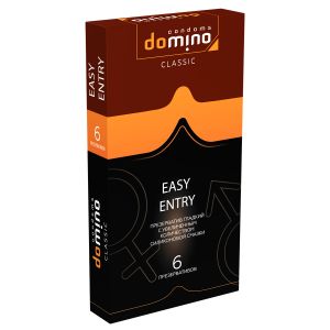 Презервативы DOMINO CLASSIC Easy Entry 6 шт ― Секс Культура