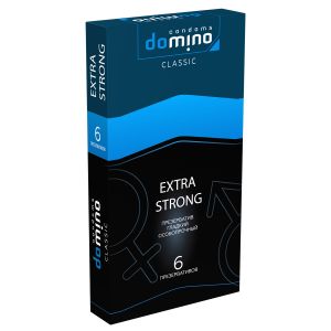 Презервативы DOMINO CLASSIC Extra Strong 6 шт. ― Секс Культура