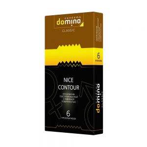 Презервативы DOMINO CLASSIC Nice Contour 6 шт. ― Секс Культура