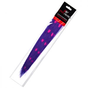 08 Цветные CLIP-IN локоны фиолетовые с розовыми сердечками ― Секс Культура