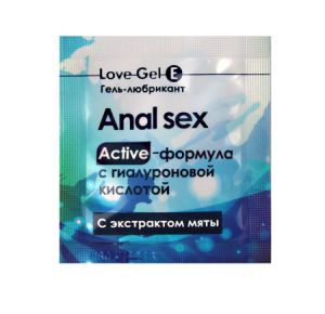 Лавгель Е Anal sex пробник с экстрактом мяты 4 г (анальный) ― Секс Культура
