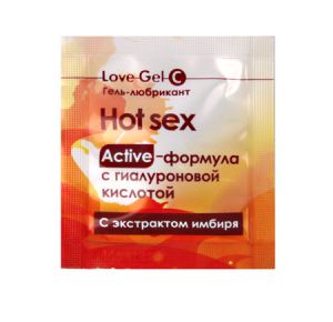 Лавгель С Hot sex пробник с экстрактом имбиря 4 г ( возбуждающий) ― Секс Культура