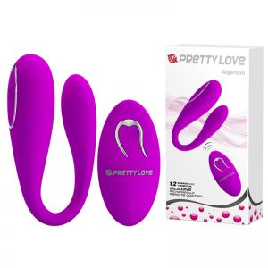 BI-014582W Вибратор для двоих с дистанционным управлением Pretty Love BI-014582W ― Секс Культура