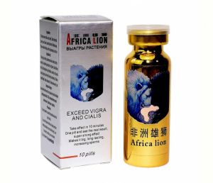 460 Африканский лев Africa Lion таблетки для эрекции 10 шт ― Секс Культура