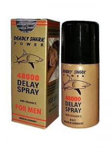 Спрей-пролонгатор Deadly Shark Power 48000 с лидокаином 45 мл ― Секс Культура