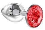 4009-06Lola Анальная пробка Diamond Red Sparkle Small 4009-06Lola