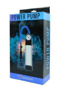 108 Вакуумная помпа с манометром Erozon Penis Pump ― Секс Культура