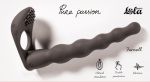 1203-01 Вибронасадка для Двойного Проникновения Pure Passion Farnell Black