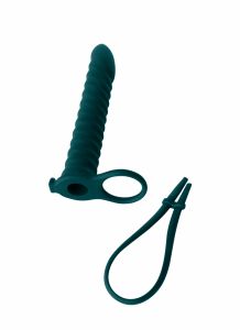 1205-03lola Вибронасадка для Двойного Проникновения Pure Passion Rori Green 1205-03lola ― Секс Культура