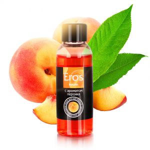 ЭРОС Exotic масло с ароматом персика 50 мл ― Секс Культура