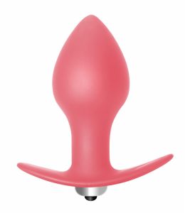 5006-01lola Анальная пробка с вибрацией Bulb Anal Plug Pink (Батарейки ААА) 5006-01lola ― Секс Культура