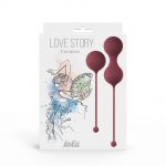 3011-02lola Набор вагинальных шариков Love Story Carmen Wine Red 3011-02lola