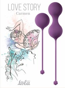 3011-03lola Набор вагинальных шариков Love Story Carmen Lavender Sunset 3011-03lola ― Секс Культура