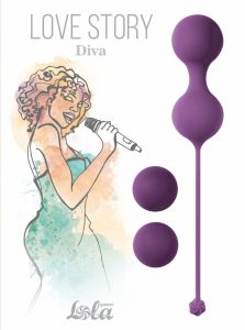 3012-03lola Набор вагинальных шариков Love Story Diva Lavender Sunset 3012-03lola ― Секс Культура