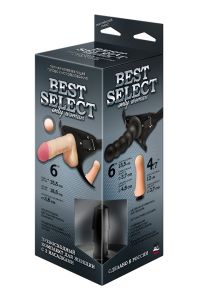 341403 Пояс BEST SELECT с 3 насадками ― Секс Культура