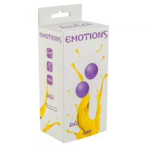 4014-01 Вагинальные шарики без сцепки Emotions Lexy Small purple ― Секс Культура