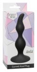 4105-03 Анальная пробка Curved Anal Plug Black