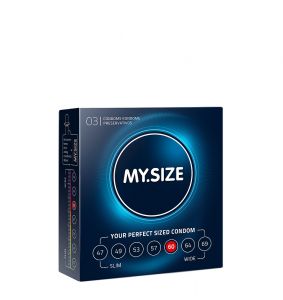 4660 Презервативы MY.SIZE 60 размер 3 шт ― Секс Культура