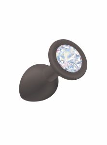 4011-08Lola Анальная пробка Emotions Cutie Small Black moonstone crystal 4011-08Lola ― Секс Культура