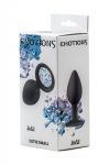 4011-08Lola Анальная пробка Emotions Cutie Small Black moonstone crystal 4011-08Lola