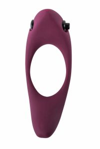 1305-02lola Эрекционное виброкольцо Pure Passion Lunar Wine red 1305-02lola ― Секс Культура