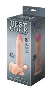 591503 Фаллоимитатор неоскин BEST COCK 22 см х 4,4 см ― Секс Культура