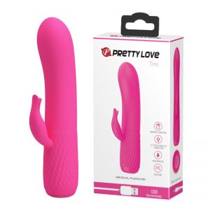 BI-014606-1 Вибратор Pretty Love Tim Розовый BI-014606-1 ― Секс Культура