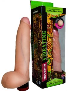 603607 Вибратор HUMAN FORM киберкожа 20,5 х 4,5 см ― Секс Культура