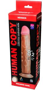 610903 Имитатор HUMAN COPY киберкожа 21,5 х 4,5 см ― Секс Культура