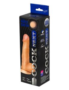 611205 Имитатор COCK NEXT киберкожа 17 х 4,2 см ― Секс Культура