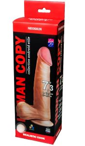 611603 Имитатор HUMAN COPY киберкожа 18,5 х 4,2 см ― Секс Культура