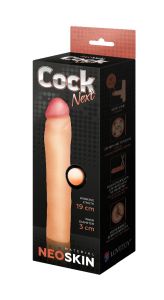 690103 Фаллоудлинитель неоскин Cock Next в коробке ― Секс Культура