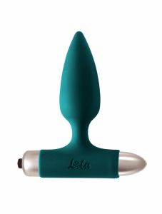 8015-02lola Анальная пробка с вибрацией Spice it up New Edition Glory Dark green 8015-02lola ― Секс Культура