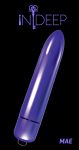 7704-02 Вибропуля Indeep Mae Purple 9 см х 1,7 см