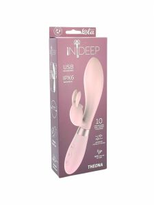 7707-02indeep Перезаряжаемый вибратор Indeep PRO Theona Pink 7707-02indeep ― Секс Культура
