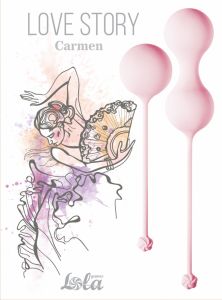 3011-01lola Набор вагинальных шариков Love Story Carmen Tea Rose 3011-01lola ― Секс Культура