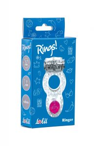 0114-70 Эрекционное кольцо Rings Ringer white ― Секс Культура