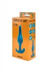 8008-03 Анальная пробка Spice it up Smooth Aquamarine 